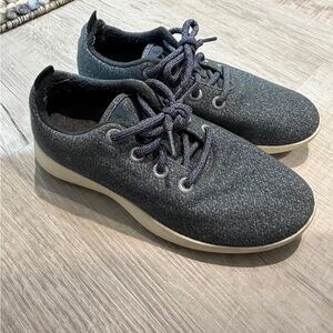 Allbirds Women’s Dark Gray-Blue Sneakers - Size 8